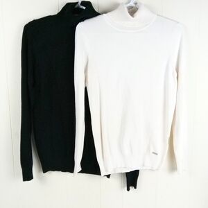 Calvin Klein Turtleneck Sweaters M Lot of 2